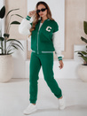 Komplet damski dresowy CELIA zielony Dstreet AY0772