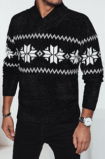 Sweter męski czarny Dstreet WX2268