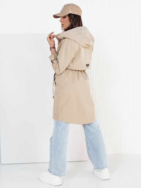 Kurtka przejściowa damska parka beżowa TILSON Dstreet TY4192