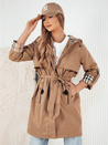 Kurtka przejściowa damska parka CIVIT beżowa Dstreet TY4213