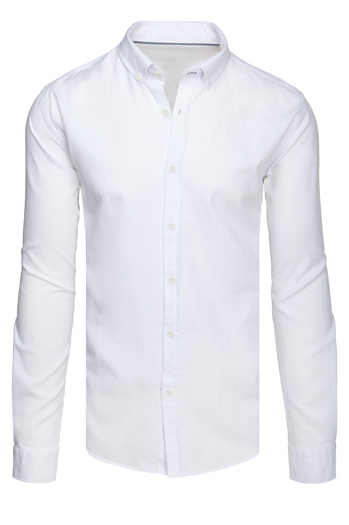 Koszula męska elegancka biała Dstreet DX2643