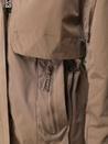 Kurtka damska parka przejściowa beżowa Dstreet TY5555