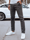 Spodnie męskie casual ciemnoszare Dstreet UX4400