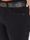 Jeansy damskie push up czarne Dstreet UY2753