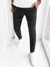 Spodnie męskie casual czarne Dstreet UX4002_1
