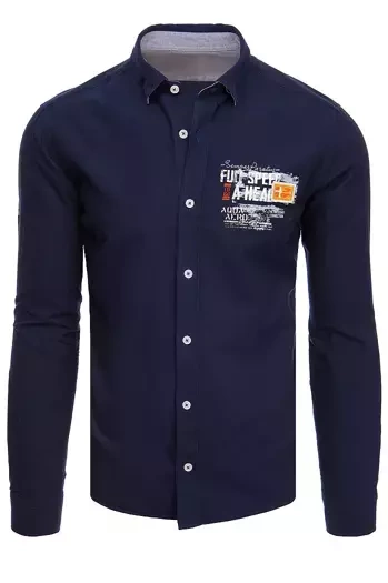 Koszula męska granatowa Dstreet DX2281