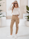 Spodnie damskie cargo CARGOIF khaki Dstreet UY2713