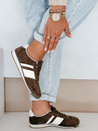 Sneakersy damskie brązowe Dstreet ZY1049