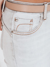 Spodnie jeansowe damskie skinny szare Dstreet UY2806