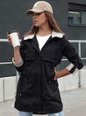 Kurtka przejściowa damska parka STYLE QUEEN czarna Dstreet TY4395