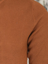 Sweter męski kamelowy Dstreet WX2290