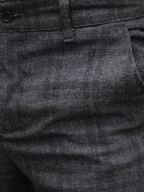 Spodnie męskie casual ciemnoszare Dstreet UX4399z