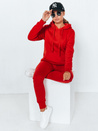 Komplet damski dresowy DRESSLILY czerwony AY0328