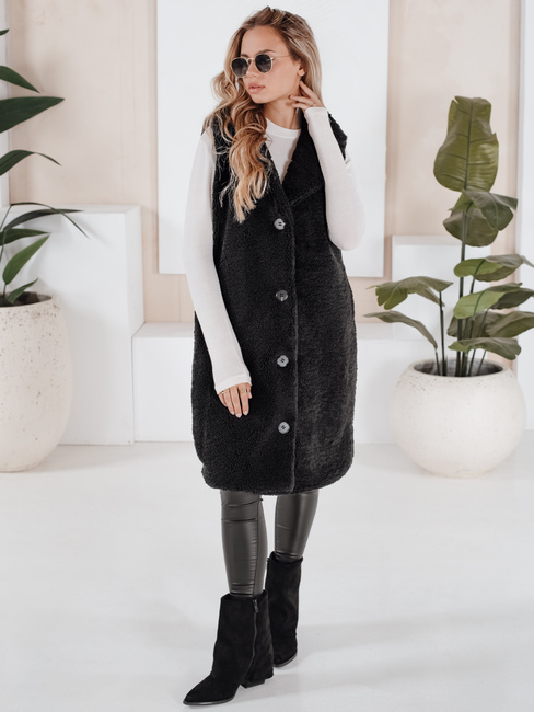 Kamizelka damska BALLA czarna Dstreet TY3199