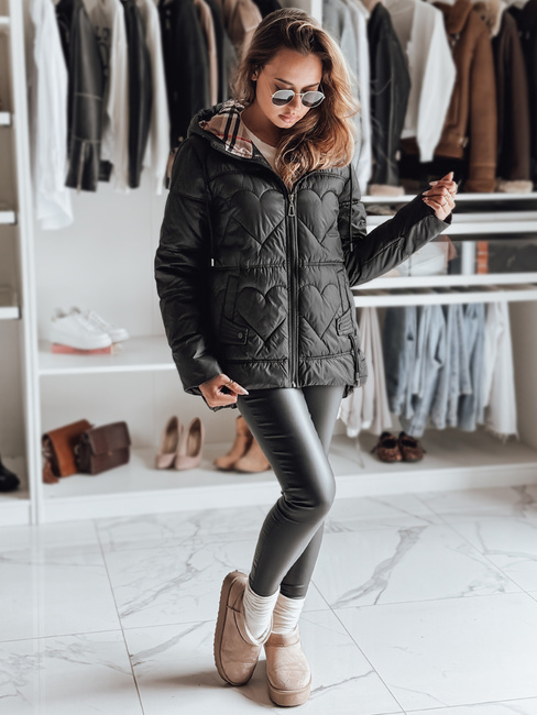 Kurtka pikowana damska OLMO czarna Dstreet TY4242