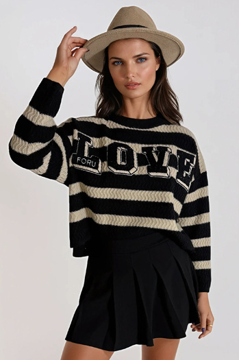 Sweter damski CHLOE czarny Dstreet MY1973