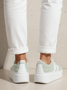 Sneakersy damskie miętowe Dstreet ZY1375