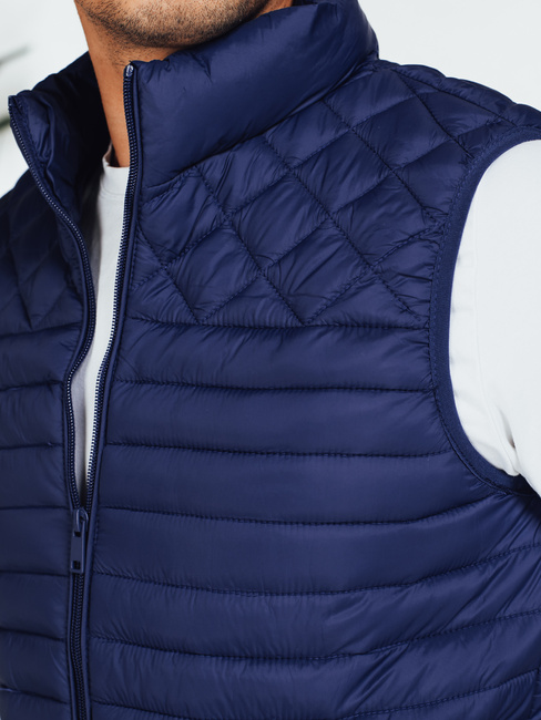 Kamizelka męska pikowana granatowa Dstreet TX5077