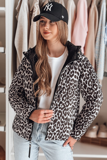 Kurtka przejściowa damska dwustronna ZIBERKA czarna Dstreet TY4868