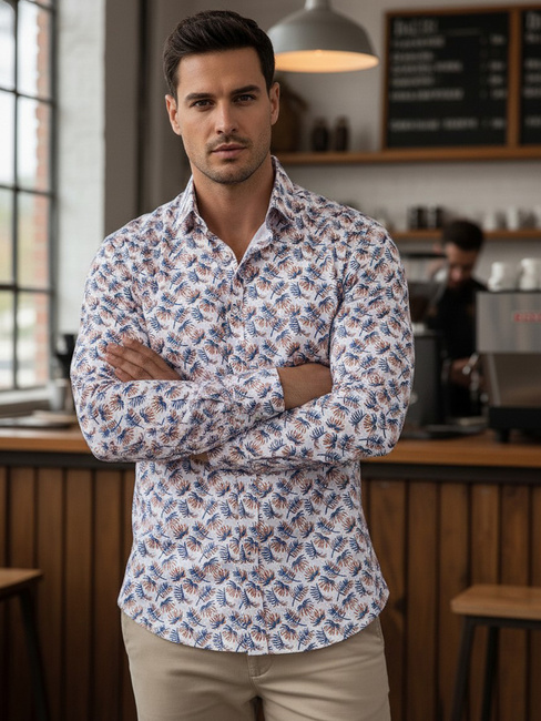 Koszula męska biała Dstreet DX2466