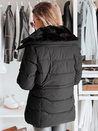 Kurtka damska pikowana WINTERGIRL czarna Dstreet TY4933