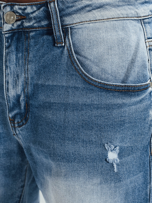 Spodenki męskie jeansowe niebieskie Dstreet SX2560