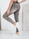 Spodnie damskie jeansowe skinny JORNIX ciemnoszare Dstreet UY2192