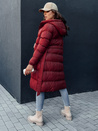 Płaszcz/kurtka damska FROSTWEAR bordowa Dstreet TY5473