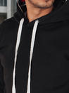 Bluza męska z kapturem czarna Dstreet BX5940