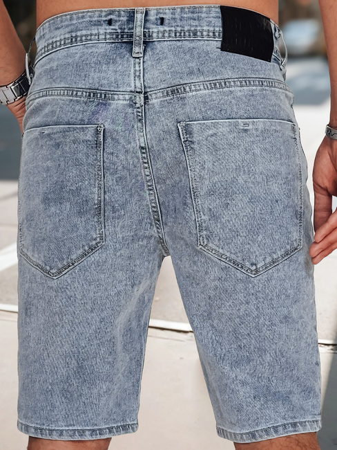 Spodenki męskie jeansowe jasnoniebieskie Dstreet SX2490