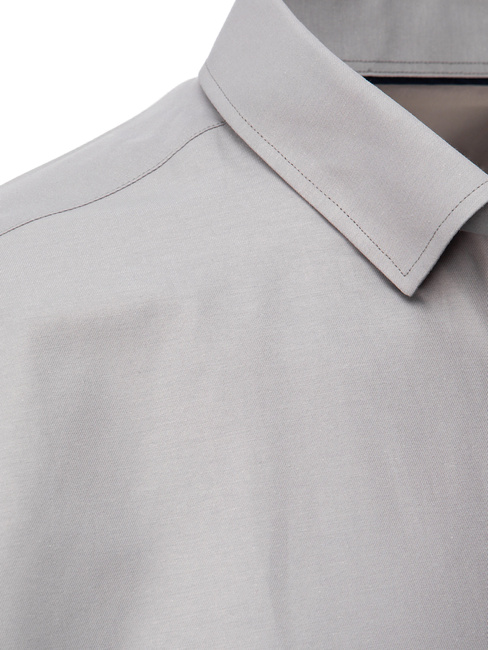 Koszula męska elegancka jasnoszara Dstreet DX2434