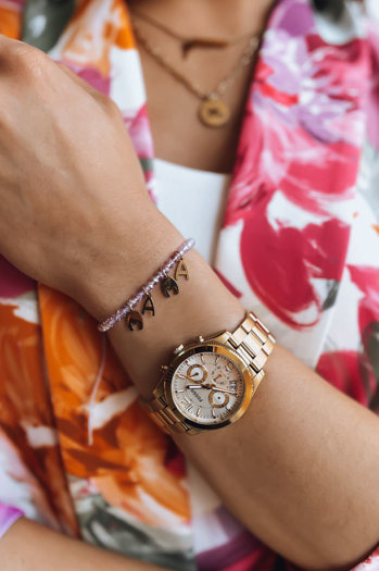 Bransoletka MAMA'S LOVE fioletowa Dstreet LY0090