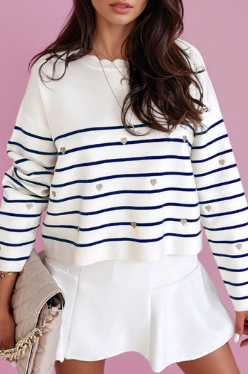 Sweter damski VELORIA niebieski Dstreet MY2028