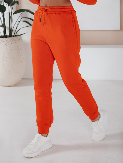 Komplet damski dresowy ARIELLA PREMIUM pomarańczowy Dstreet AY0724