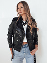 Kurtka skórzana damska ramoneska ROLDAN czarna Dstreet TY4180