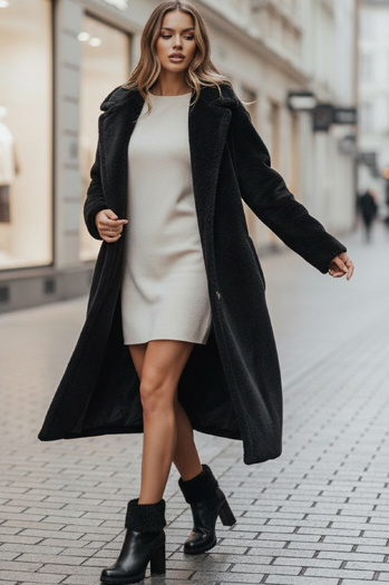 Botki damskie na obcasie czarne Dstreet ZY1311