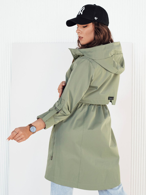 Kurtka przejściowa damska parka zielona TILSON Dstreet TY4181