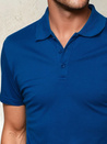 Koszulka polo męska niebieska Dstreet PX0551