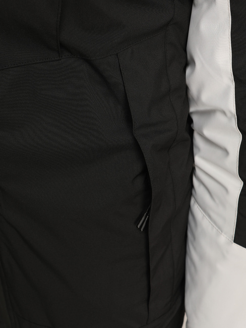 Kurtka męska zimowa z kapturem czarna Dstreet TX5123