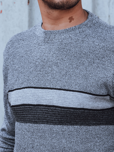 Sweter męski szary Dstreet WX2211