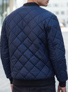Kurtka męska pikowana bomber jacket granatowa TX2217