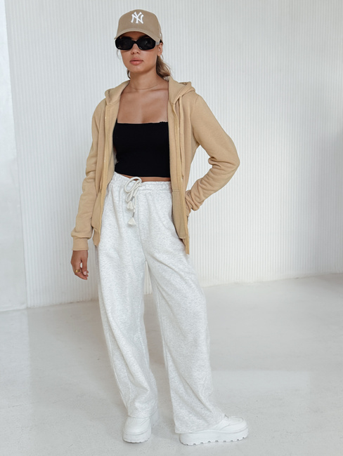 Bluza damska VICTORIA beżowa BY1391