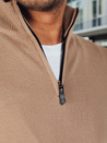 Sweter męski kamelowy Dstreet WX2341