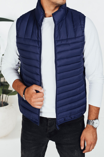 Kamizelka męska pikowana granatowa Dstreet TX5082