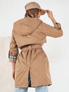 Kurtka przejściowa damska parka CIVIT beżowa Dstreet TY4213