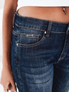 Spodnie damskie jeansowe EMILY ROSE niebieskie Dstreet UY1600