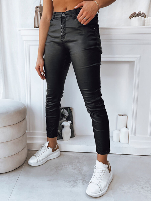 Spodnie damskie WEST czarne Dstreet UY1777