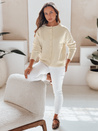 Damski sweter zapinany SELINA ecru Dstreet MY2515