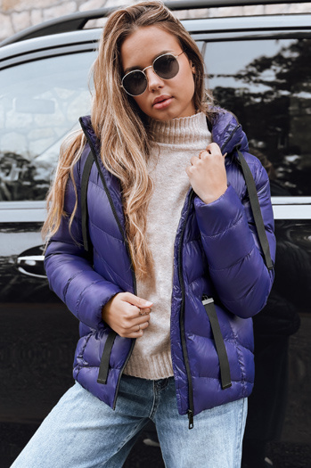 Kurtka damska pikowana MALLA granatowa Dstreet TY1973