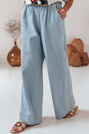 Spodnie damskie jeansowe DENIMJOY jasno niebieskie Dstreet UY2717